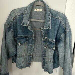 Cropped Jean jacket